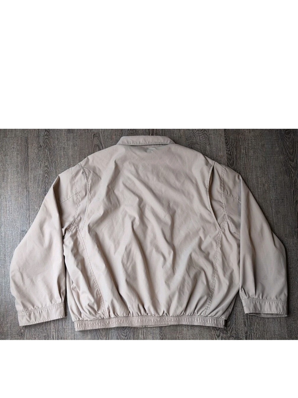 Vtg Polo Ralph Lauren Jacket XXL Khaki Harrington Bi Swing Plaid Lined Bomber - Picture 9 of 9